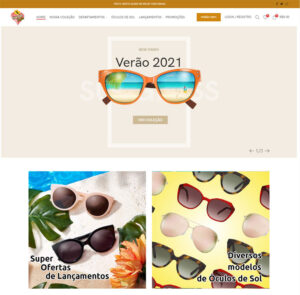 Projeto de loja online New Rut Sunglass